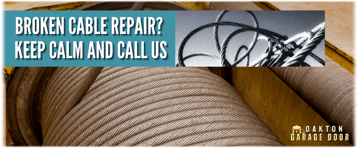 Garage Door Cable Replacement Oakton VA (703) 596-8117